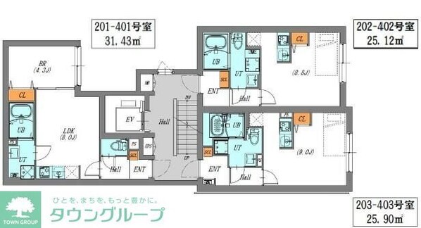 LUORE文京本駒込の物件間取画像